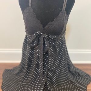 Black dots Camisole with lace Brand New with tags